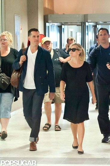 Reese Witherspoon Touches Down in Cannes With Jim Toth Reese Witherspoon Touches Down in Cannes With Jim Toth