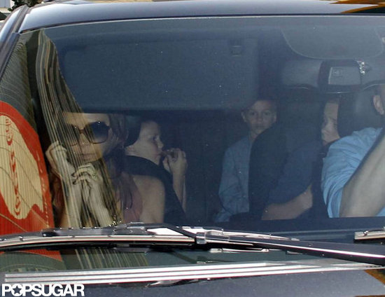 Victoria Beckham Takes Her Boys to Watch the AI Finale Victoria Beckham Takes Her Boys to Watch the AI Finale