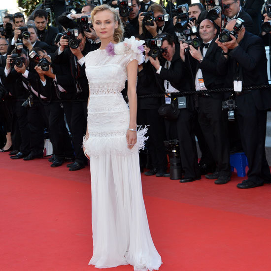 Diane Kruger Wears White Three Times at the 2012 Cannes Film Festival: Chanel, Prabal Gurung + Nina Ricci: Which Look Wins?