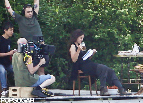 Katie Holmes was on set in Connecticut for her next project.
Katie Holmes was on set in Connecticut for her next project.