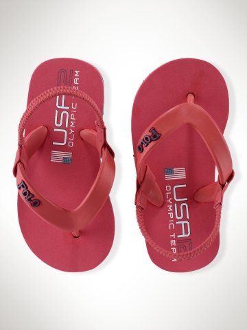 Toddler Olympic Flip-Flop ($20) Toddler Olympic Flip-Flop ($20)