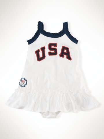 Infant Girls Team USA Tank Dress ($45) Infant Girls Team USA Tank Dress ($45)