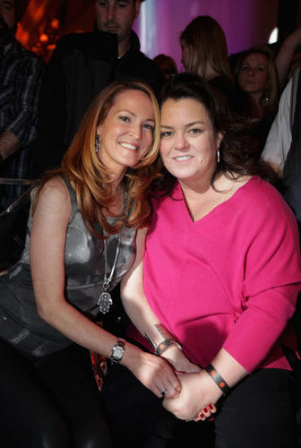 Rosie O'Donnell and Michelle Rounds Rosie O'Donnell and Michelle Rounds