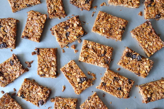 Peanut Butter & Nutella Granola Bars