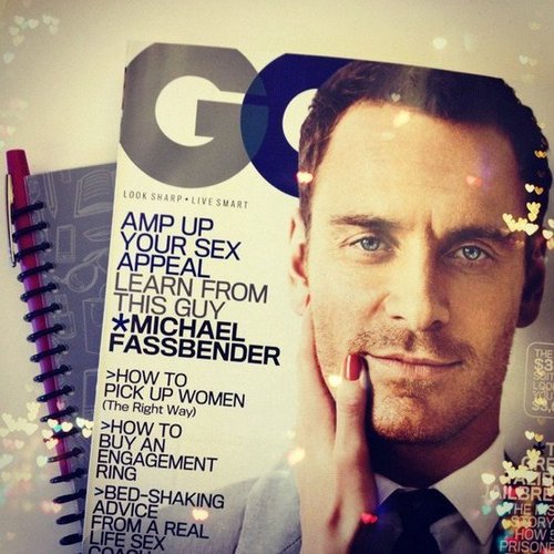 I had to check out Michael Fassbender's interview in GQ.
I had to check out Michael Fassbender's interview in GQ.