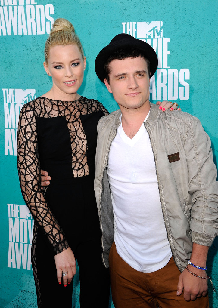 Elizabeth Banks and Josh Hutcherson Have a Hunger Games Reunion For MTV Movie Awards Elizabeth Banks and Josh Hutcherson Have a Hunger Games Reunion For MTV Movie Awards