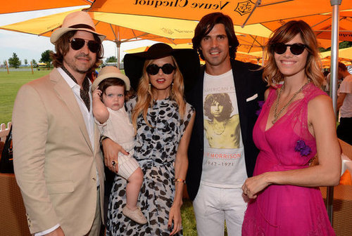 Rachel Zoe Brings Skyler Along For a Polo Day With Clive Owen Rachel Zoe Brings Skyler Along For a Polo Day With Clive Owen