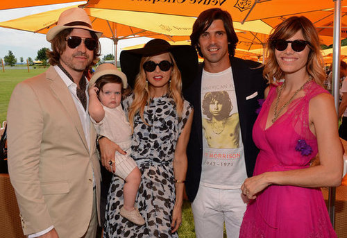 Rachel Zoe Brings Skyler Along For a Polo Day With Clive Owen Rachel Zoe Brings Skyler Along For a Polo Day With Clive Owen