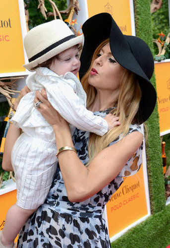 Rachel Zoe Brings Skyler Along For a Polo Day With Clive Owen Rachel Zoe Brings Skyler Along For a Polo Day With Clive Owen