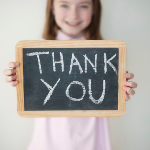 Electronic Thank-You Notes For Kids