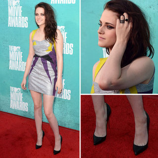 Pictures of Kristen Stewart in GUiSM dress on the red carpet at the 2012 MTV Movie Awards: Rate it?