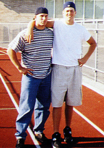 Tom Brady, on the right, stayed fit on the field.
Tom Brady, on the right, stayed fit on the field.