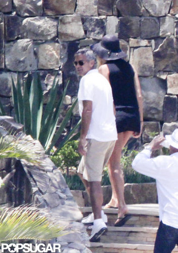 George Clooney and Stacy Keibler took a vacation to Mexico.
George Clooney and Stacy Keibler took a vacation to Mexico.