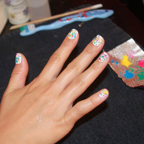 Graffiti Nail Art Tutorial by Naomi Yasuda