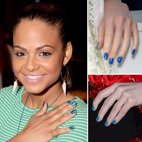 Blue Nail Polish Trend, Summer 2012