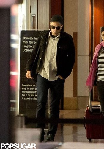 Robert Pattinson traveled through LAX.
Robert Pattinson traveled through LAX.