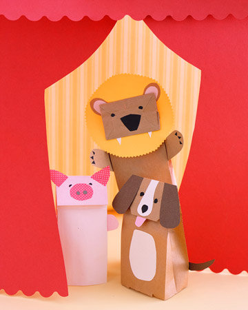 Make Paper Bag Puppets Make Paper Bag Puppets