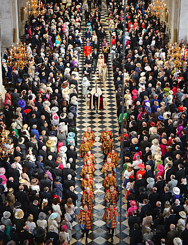 The Scene at St. Paul's