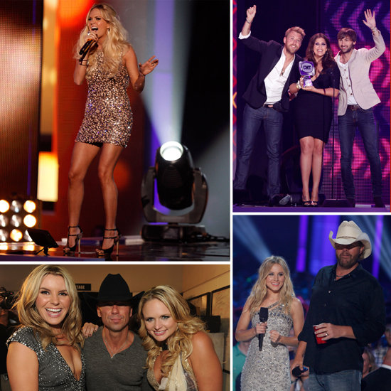 Carrie Underwood, Miranda Lambert, and Lady Antebellum Shine at the CMTs Carrie Underwood, Miranda Lambert, and Lady Antebellum Shine at the CMTs