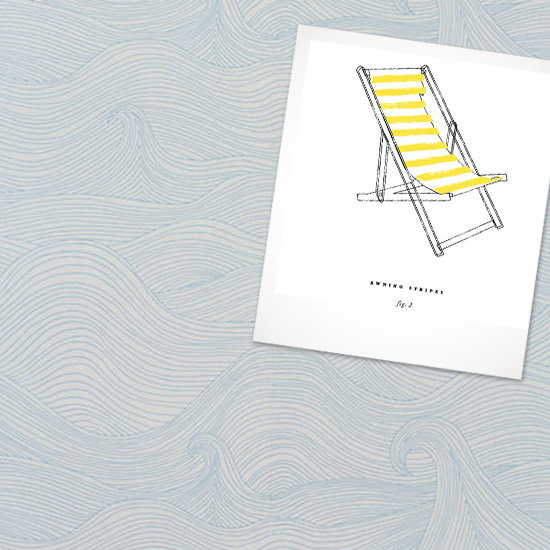 Art Print: Awning Stripes 2 ($40-$375)
Wallpaper: Seascape Wallpaper ($148)
Art Print: Awning Stripes 2 ($40-$375)
Wallpaper: Seascape Wallpaper ($148)