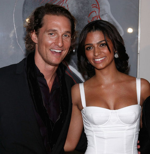 Matthew McConaughey and Camila Alves made a gorgeous couple at the launch of Dolce & Gabbana's new fragrance at NYC's Gramercy Park Hotel in December 2007.
Matthew McConaughey and Camila Alves made a gorgeous couple at the launch of Dolce & Gabbana's new fragrance at NYC's Gramercy Park Hotel in December 2007.