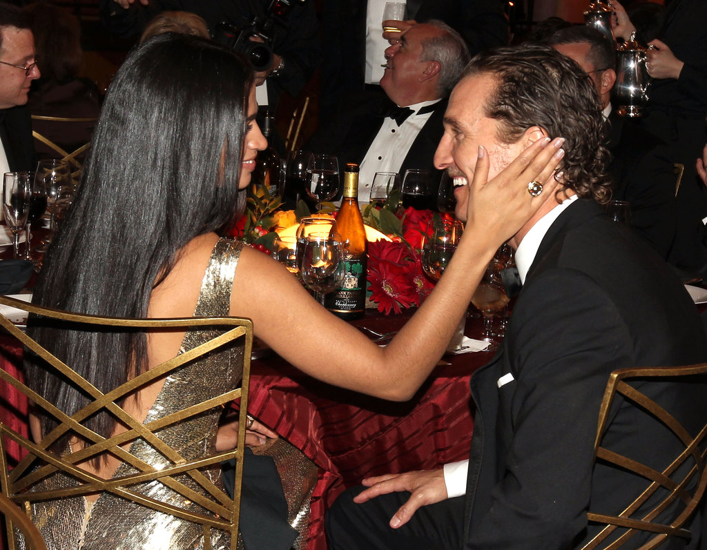 Camila showed Matthew love in the audience at LA's AFI Life Achievement Awards in June 2011.
Camila showed Matthew love in the audience at LA's AFI Life Achievement Awards in June 2011.