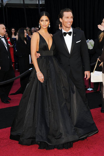 Matthew McConaughey and Camila Alves posed at the February 2011 Academy Awards in LA.
Matthew McConaughey and Camila Alves posed at the February 2011 Academy Awards in LA.