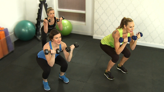 Heidi Klum's trainer showed us a 10-minute bridal body workout for your big day — it's all on Fit.
Heidi Klum's trainer showed us a 10-minute bridal body workout for your big day — it's all on Fit.