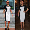 Mel B and Alicia Keys in Stella McCartney Monochrome Dress