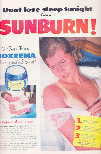 Don't get too much sun!
Don't get too much sun!