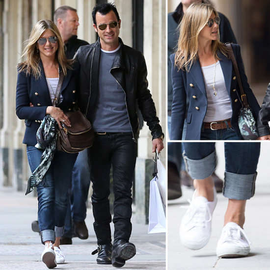 Jennifer Aniston White Sneakers