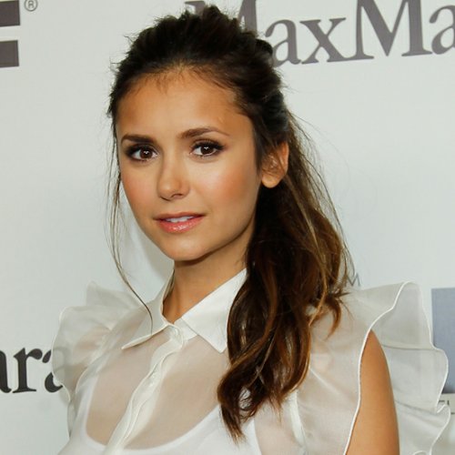 Get Nina Dobrev's Messy-Sexy Ponytail