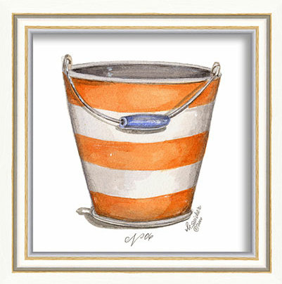 Posh Tots Beach Pail Framed Print ($40) Posh Tots Beach Pail Framed Print ($40)