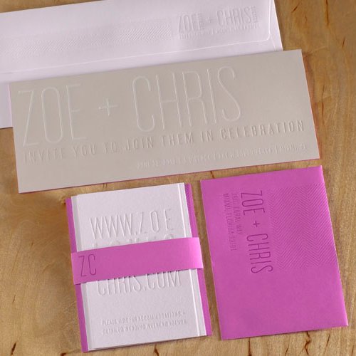 Letterpress Wedding Stationery Trends and Tips