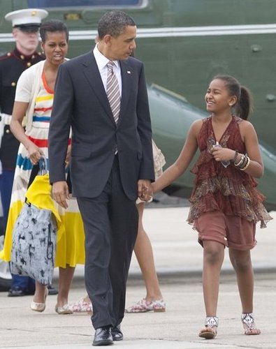 During Obama's interview with ESPN in 2012, he talked about being an overinvolved sports parent:
"You just want them to win so bad. And when they actually run a play and it works — you're just ecstatic. And a couple of heartbreaking losses and you're feeling terrible. But they're wonderful."
During Obama's interview with ESPN in 2012, he talked about being an overinvolved sports parent:
"You just want them to win so bad. And when they actually run a play and it works — you're just ecstatic. And a couple of heartbreaking losses and you're feeling terrible. But they're wonderful."