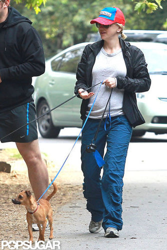 Anna Faris stayed active with her growing baby bump.
Anna Faris stayed active with her growing baby bump.