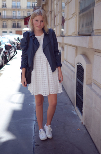 Make leather Summer-worthy by adding it to a pretty LWD — then make the look even cooler with a pair of cute kicks.
Photo courtesy of Lookbook.nu
Make leather Summer-worthy by adding it to a pretty LWD — then make the look even cooler with a pair of cute kicks.
Photo courtesy of Lookbook.nu