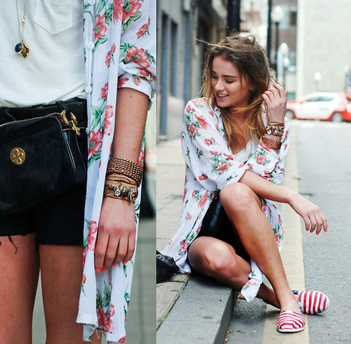 How's this for breezy? Mix up an easy floral button-up and Summer stripes for an unexpected spin on your casual wear.
Photo courtesy of Lookbook.nu
How's this for breezy? Mix up an easy floral button-up and Summer stripes for an unexpected spin on your casual wear.
Photo courtesy of Lookbook.nu