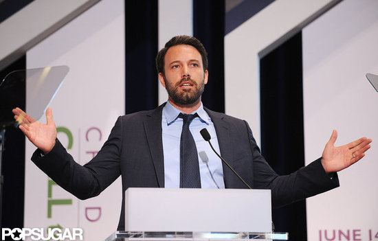 Ben Affleck spoke at a conference in Washington DC. Ben Affleck spoke at a conference in Washington DC.