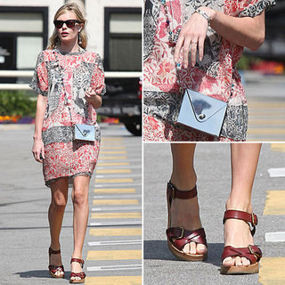 Kate Bosworth Isabel Marant Dress and Sandals
