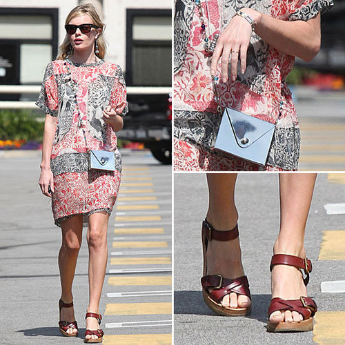 Kate Bosworth Isabel Marant Dress and Sandals