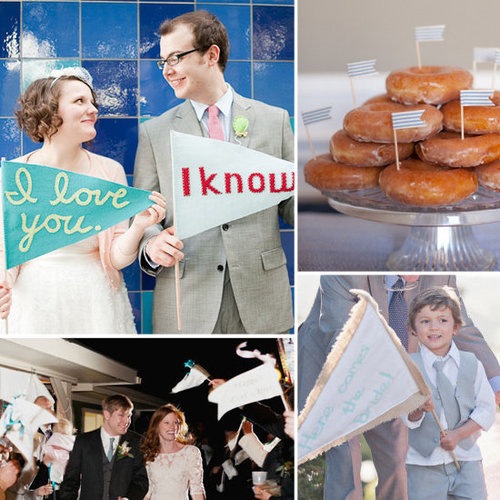 Très is giving you tips on how to incorporate flags into your wedding decor.
Très is giving you tips on how to incorporate flags into your wedding decor.