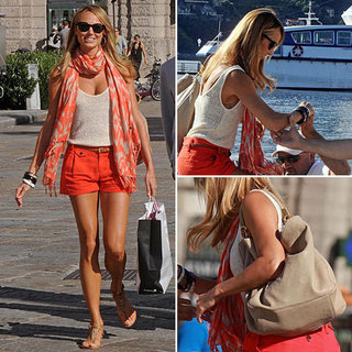 Stacy Keibler Lake Como Style