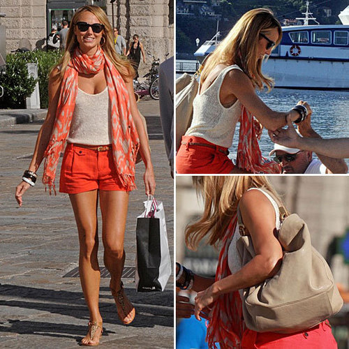Stacy Keibler Lake Como Style