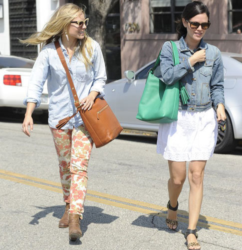 celebrities wearing coach