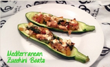 Mediterranean Zucchini Boats Mediterranean Zucchini Boats