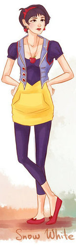 Hipster Snow White Hipster Snow White