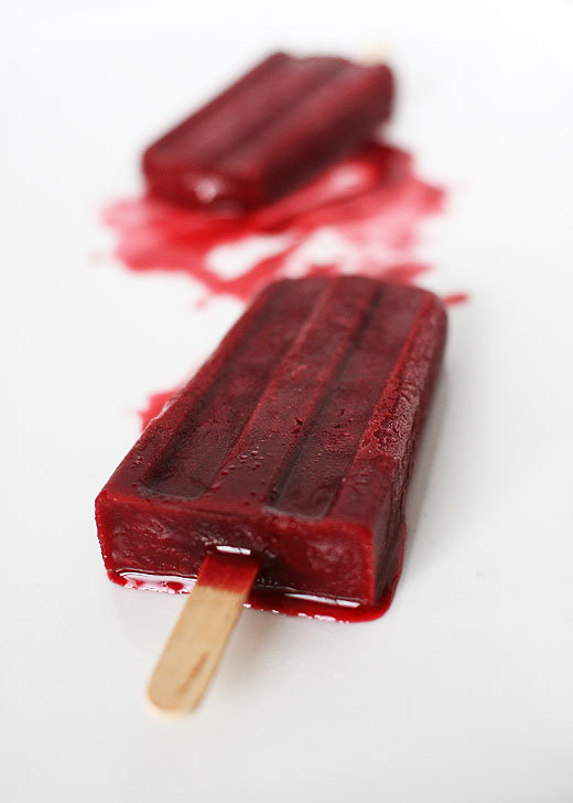 Blackberry, Honey, and Yogurt Pops Blackberry, Honey, and Yogurt Pops