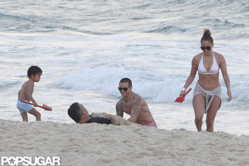 J Lo Breaks From Tour For a Bikini-Filled Afternoon With Casper J Lo Breaks From Tour For a Bikini-Filled Afternoon With Casper