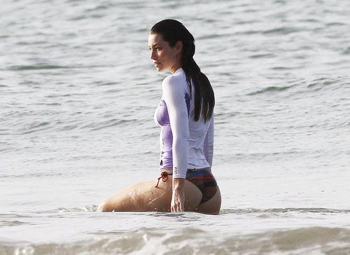 Jessica Biel went swimming in Puerto Rico while visiting Justin Timberlake there in June 2012.
Jessica Biel went swimming in Puerto Rico while visiting Justin Timberlake there in June 2012.